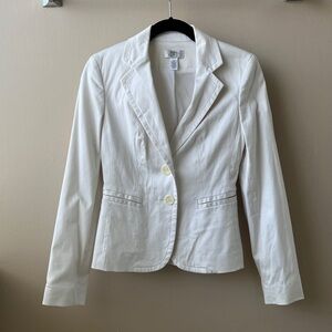 LOFT Elegant Ivory Blazer- Size 0